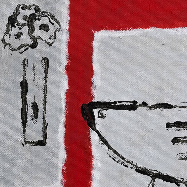 Original Figurative Abstract Painting by Takashi Yasuoka