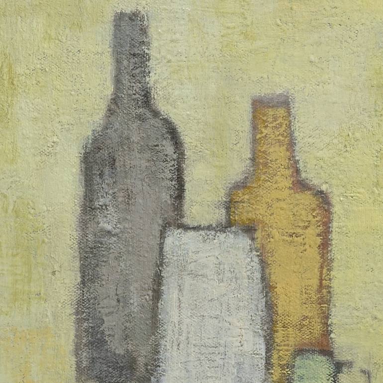 Original Abstract Still Life Painting by Takashi Yasuoka