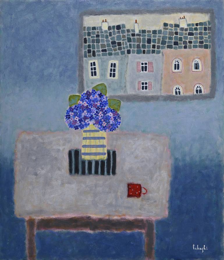 Original  Painting by takashi yasuoka