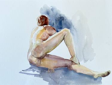 Original Figurative People Paintings by Olena Lototska