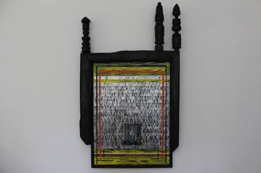 Original Abstract Architecture Paintings by Bobby Davis