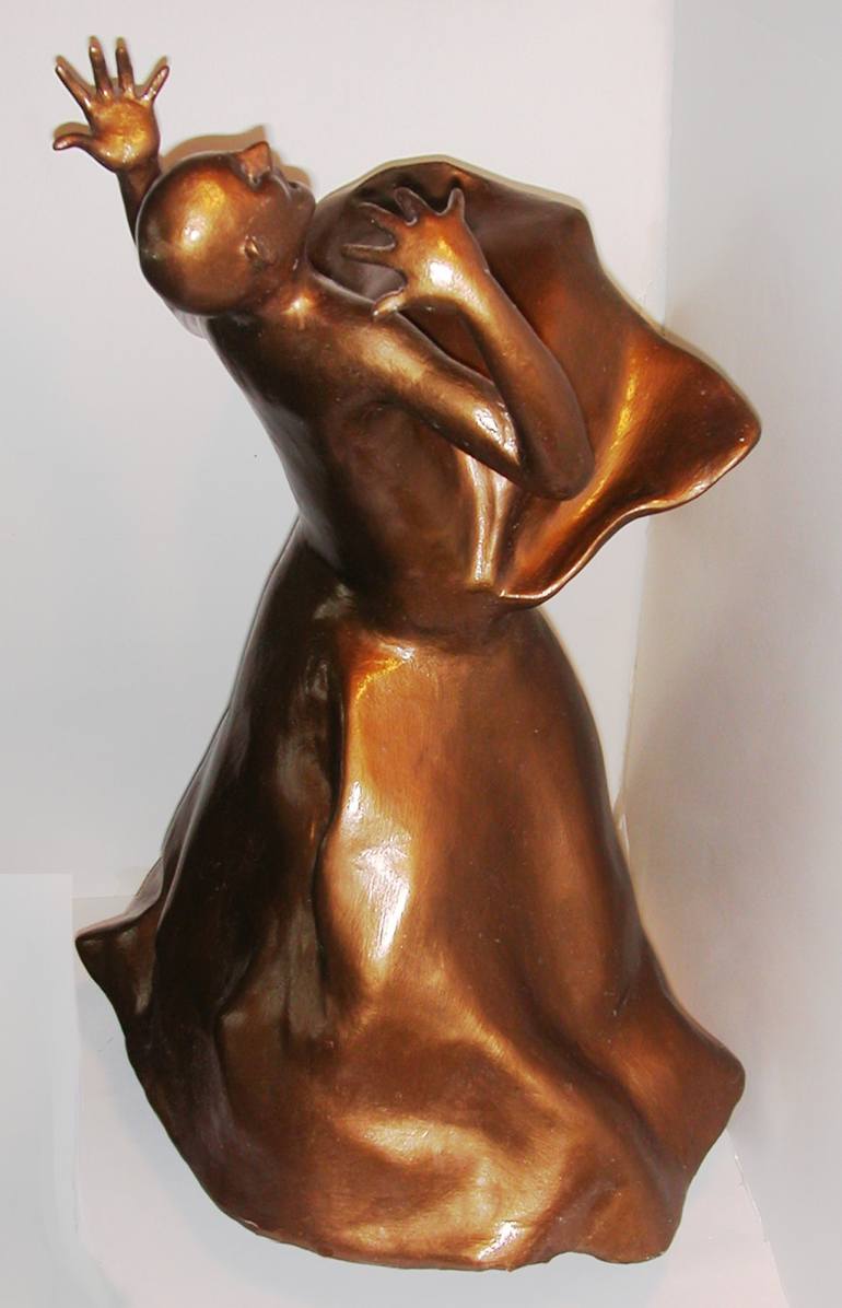 Original Realism Nude Sculpture by Susan Karnet