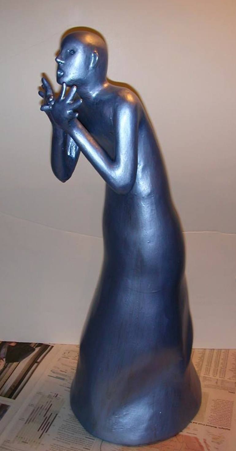 Original Realism Performing Arts Sculpture by Susan Karnet
