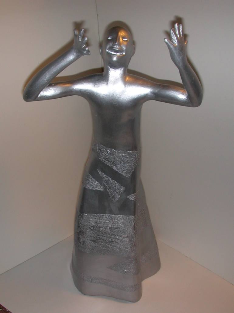 Original Figurative Performing Arts Sculpture by Susan Karnet