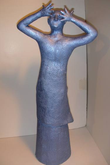 Original People Sculpture by Susan Karnet