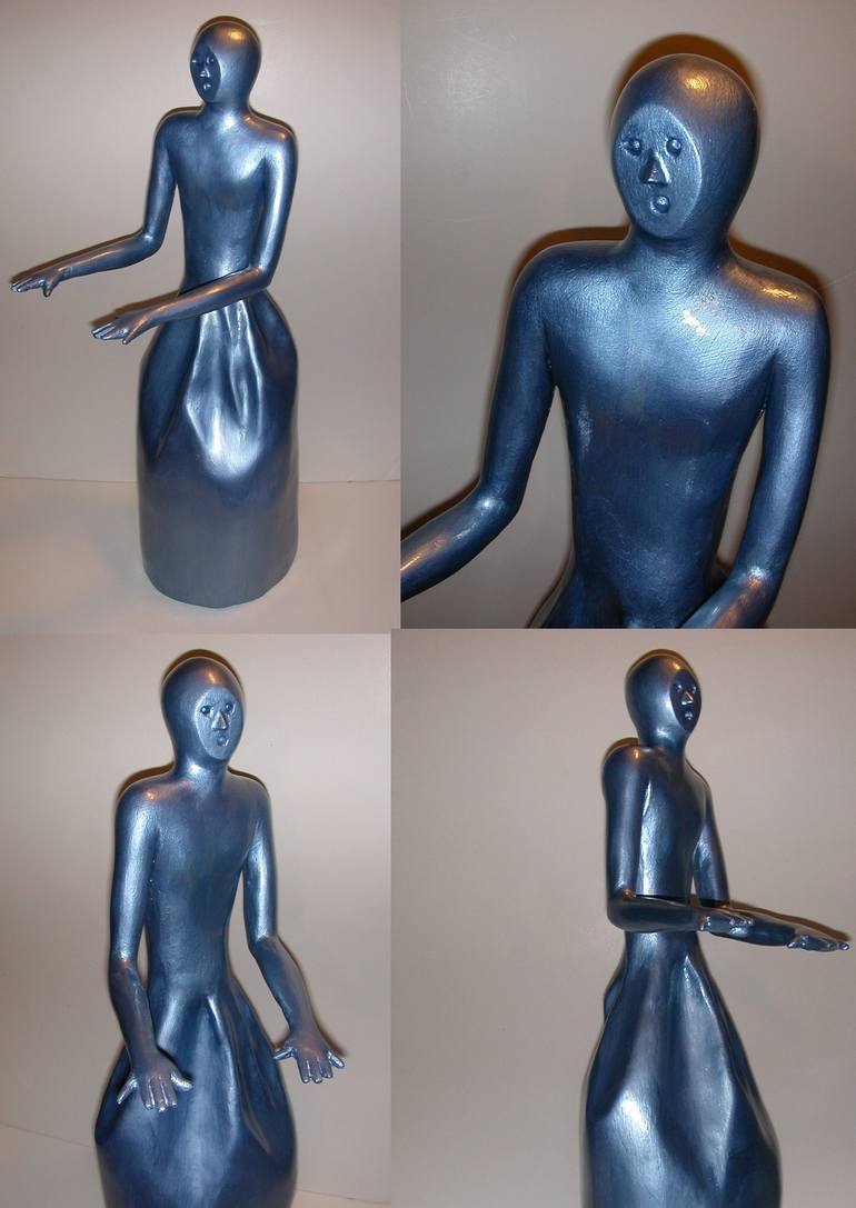 Original Modern Performing Arts Sculpture by Susan Karnet