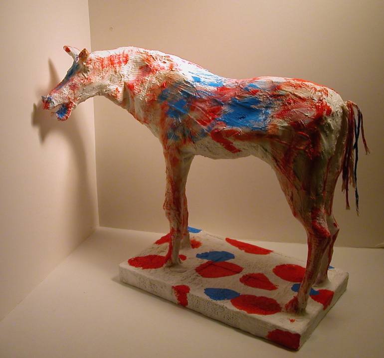 Original Horse Sculpture by Susan Karnet