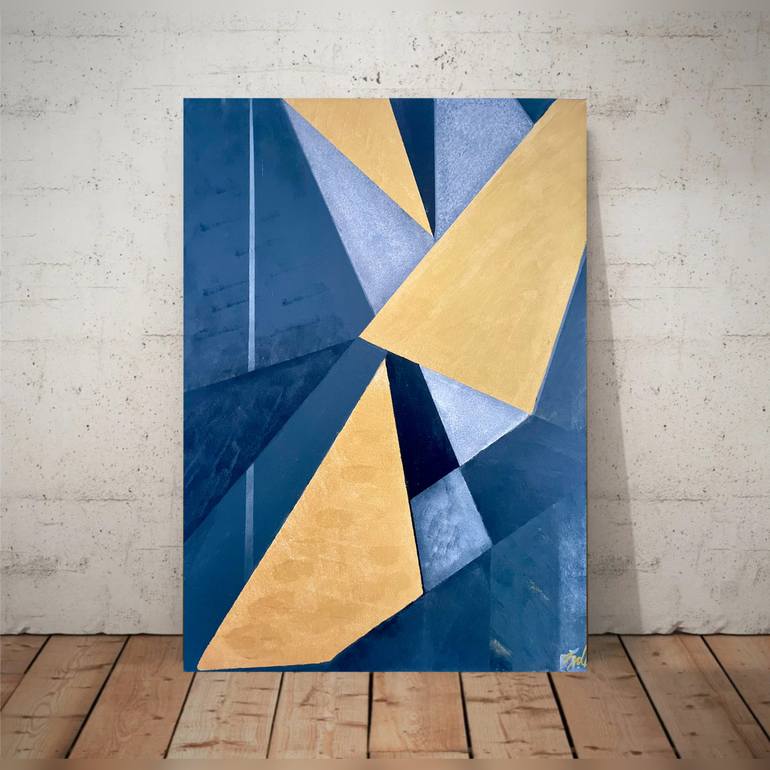 Original Abstract Expressionism Abstract Painting by Iren Bob