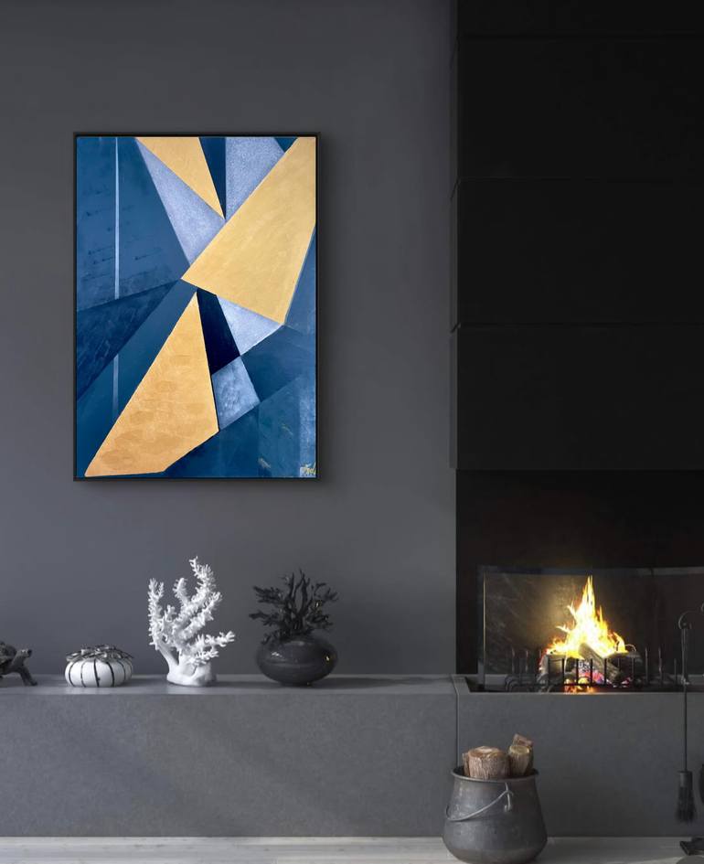 Original Abstract Expressionism Abstract Painting by Iren Bob