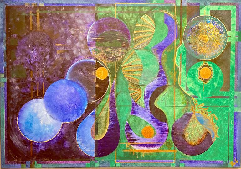 Original  Painting by iren bob