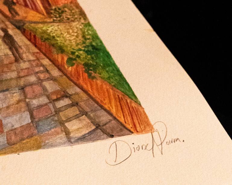 Original Color Field Painting Nature Painting by Dionel Parra