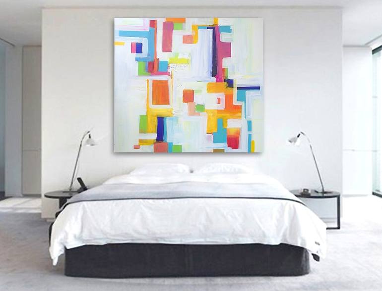 Original Abstract Painting by Linnea Heide