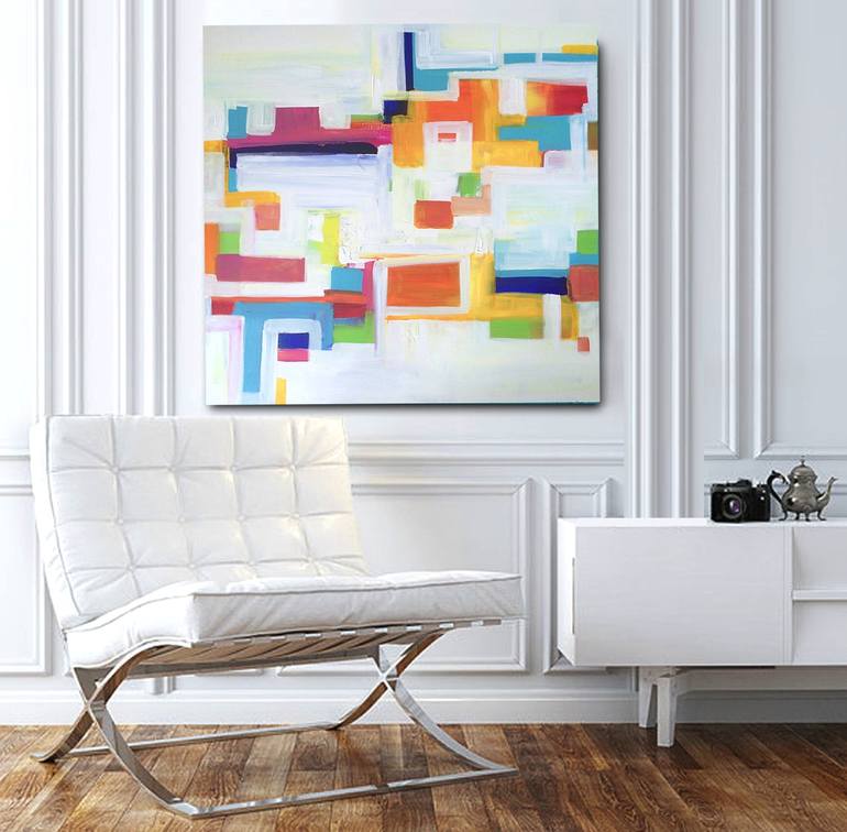 Original Abstract Painting by Linnea Heide