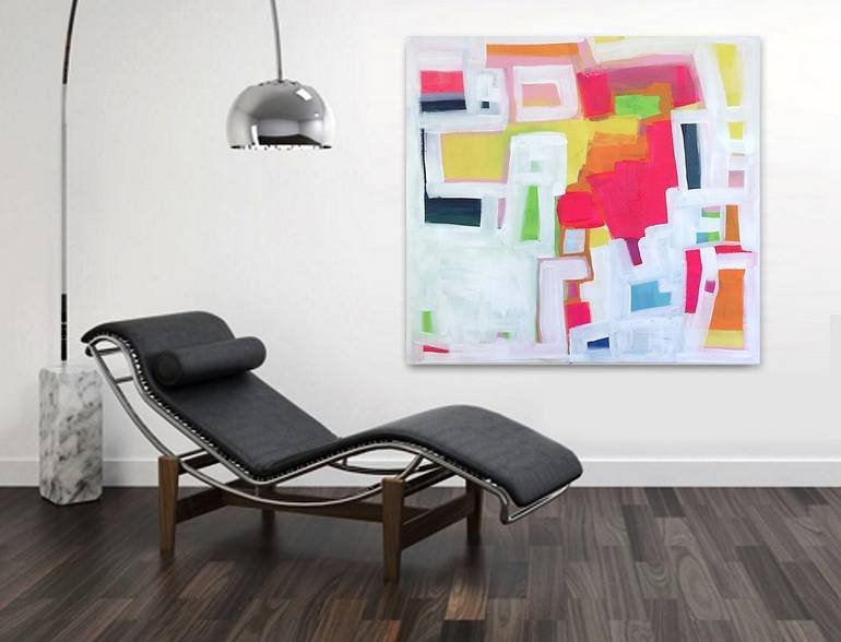 Original Abstract Painting by Linnea Heide