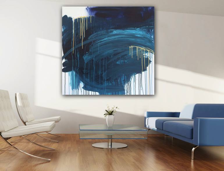 Original Abstract Painting by Linnea Heide