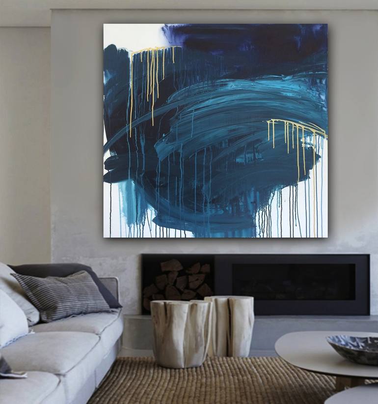 Original Abstract Painting by Linnea Heide