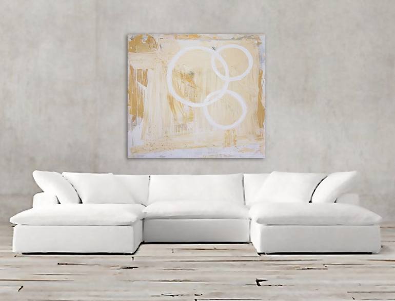 Original Abstract Expressionism Abstract Painting by Linnea Heide