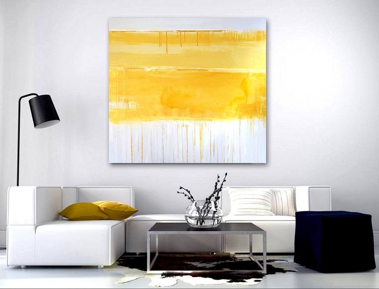 Original Abstract Expressionism Abstract Painting by Linnea Heide