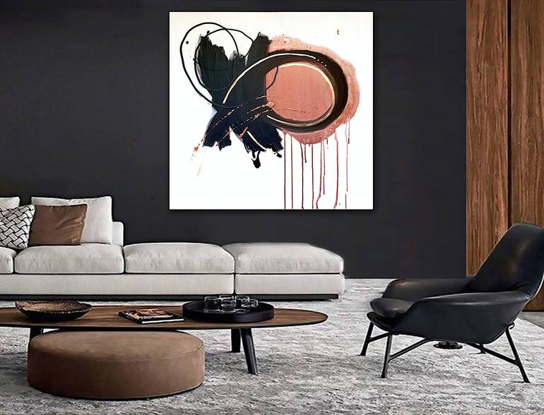 Original Abstract Painting by Linnea Heide