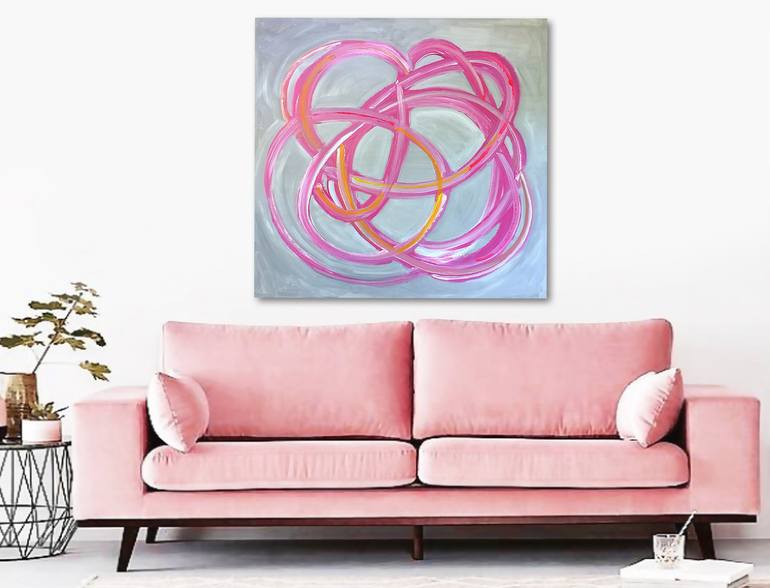 Original Abstract Painting by Linnea Heide