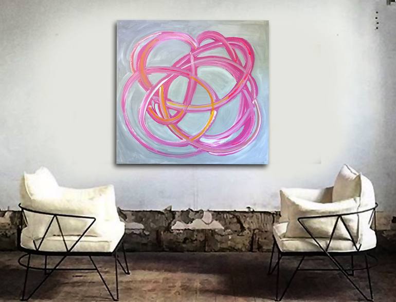 Original Abstract Painting by Linnea Heide