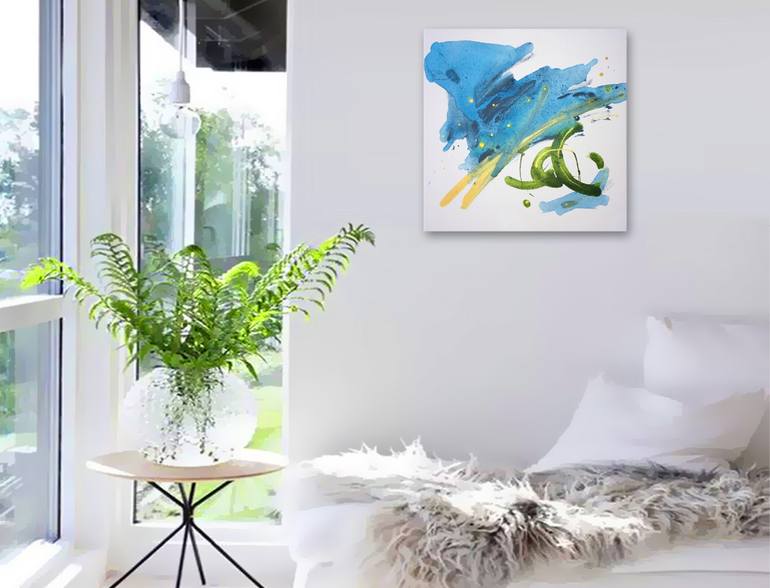 Original Abstract Painting by Linnea Heide