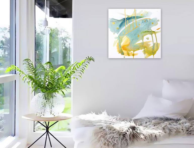 Original Abstract Painting by Linnea Heide