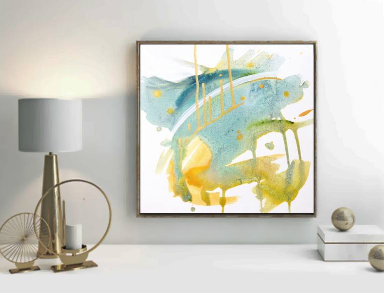 Original Abstract Painting by Linnea Heide