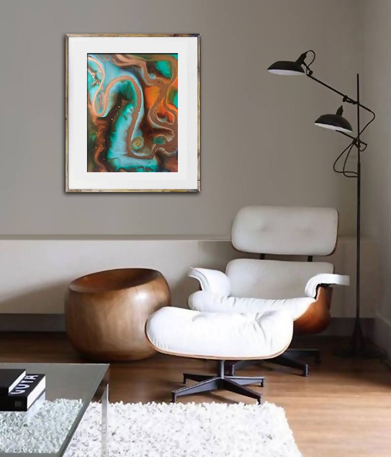 Original Abstract Painting by Linnea Heide