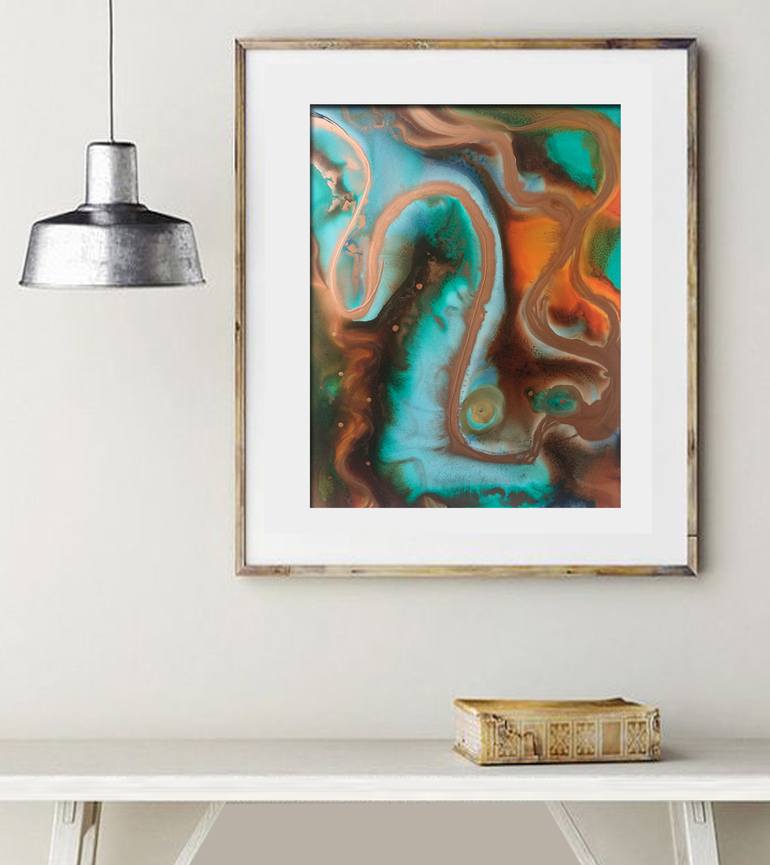 Original Abstract Painting by Linnea Heide