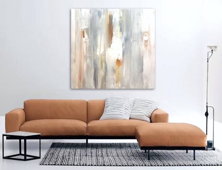 Original Abstract Expressionism Abstract Painting by Linnea Heide