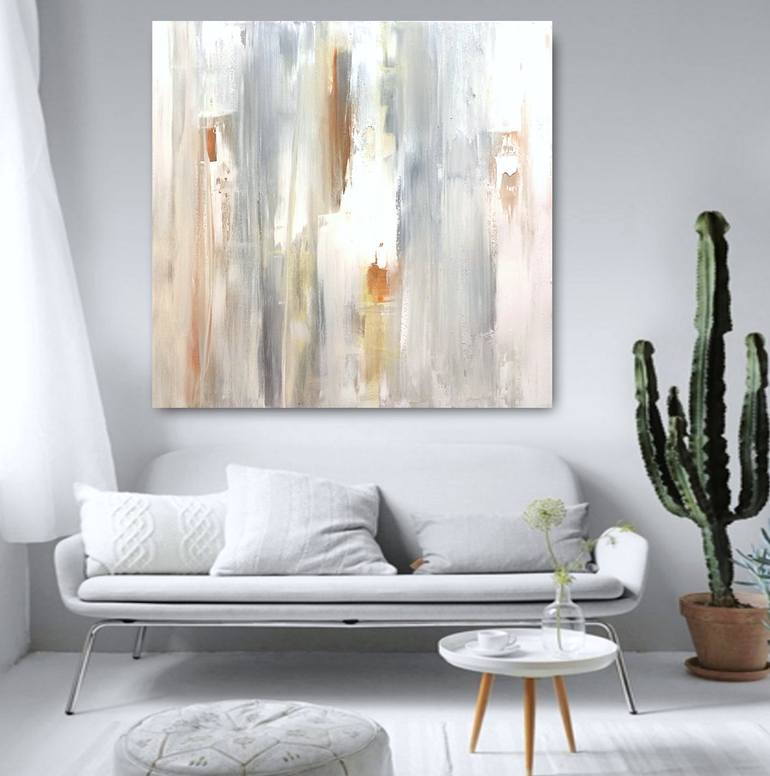 Original Abstract Expressionism Abstract Painting by Linnea Heide