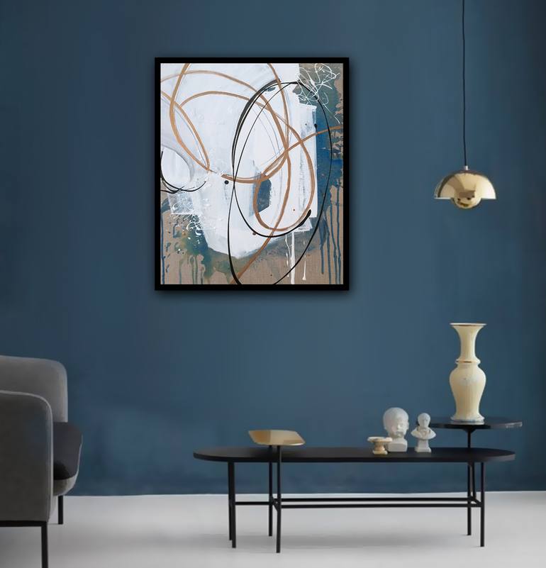 Original Abstract Painting by Linnea Heide