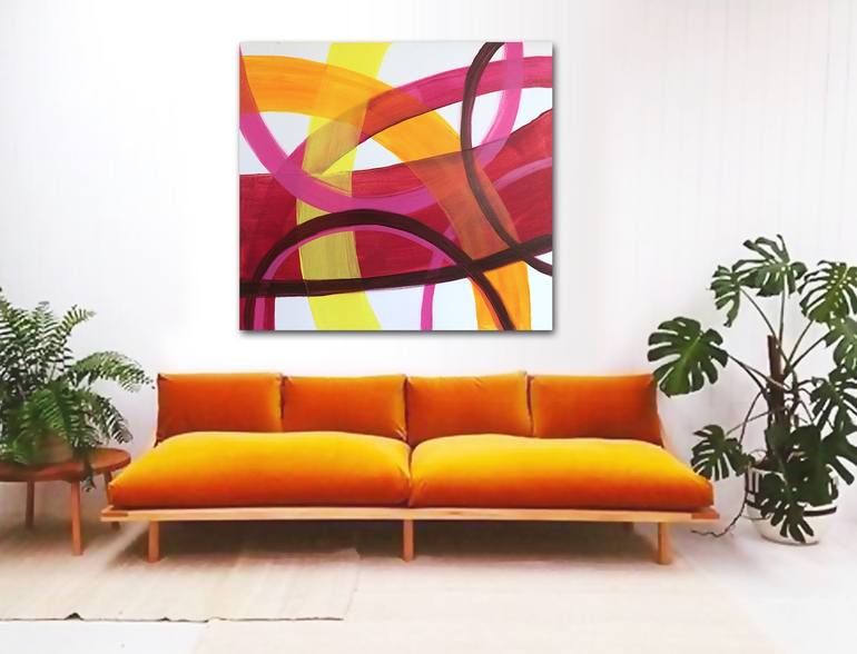 Original Abstract Painting by Linnea Heide