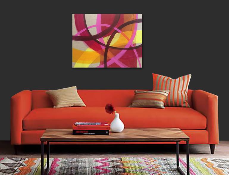 Original Abstract Painting by Linnea Heide