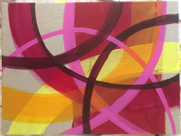 Original Abstract Painting by Linnea Heide