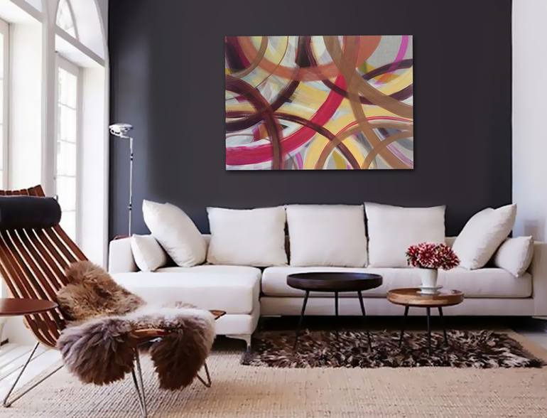 Original Abstract Painting by Linnea Heide