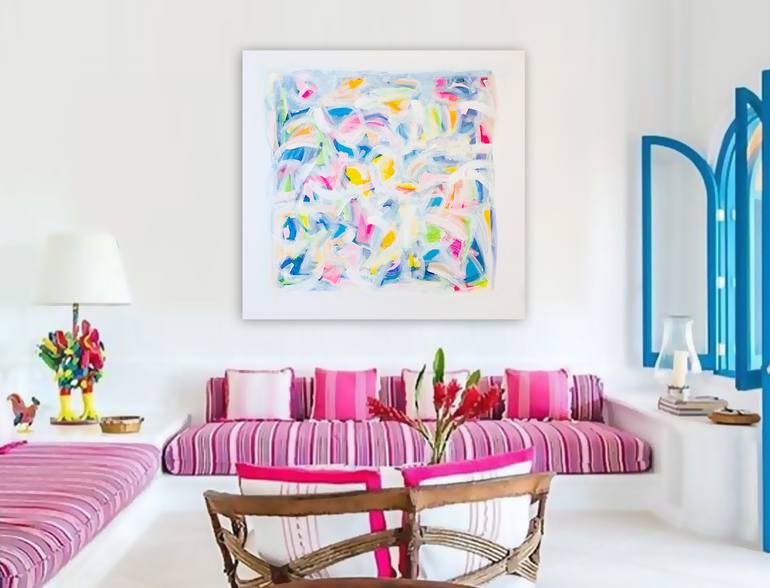 Original Abstract Painting by Linnea Heide