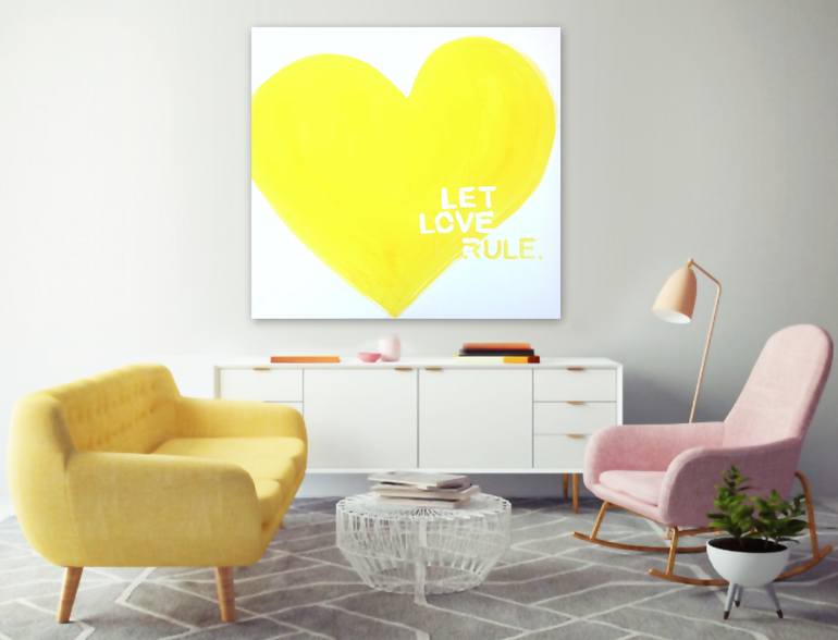 Original Love Painting by Linnea Heide