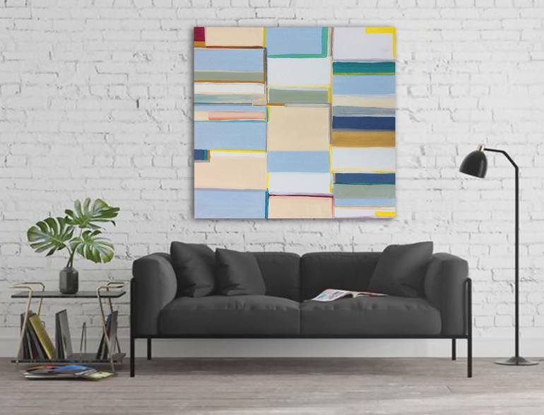 Original Fine Art Abstract Painting by Linnea Heide