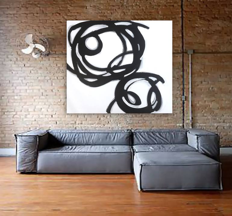 Original Abstract Painting by Linnea Heide