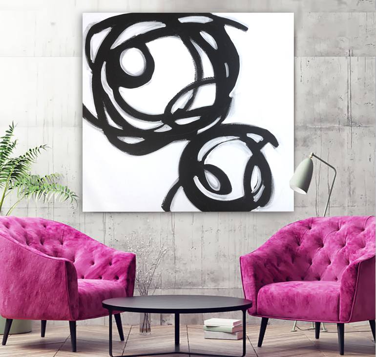 Original Abstract Painting by Linnea Heide