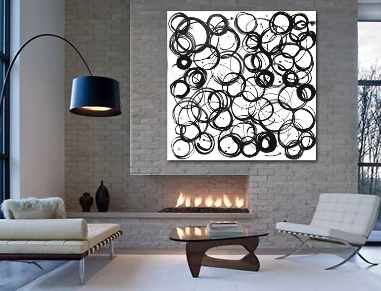 Original Abstract Painting by Linnea Heide