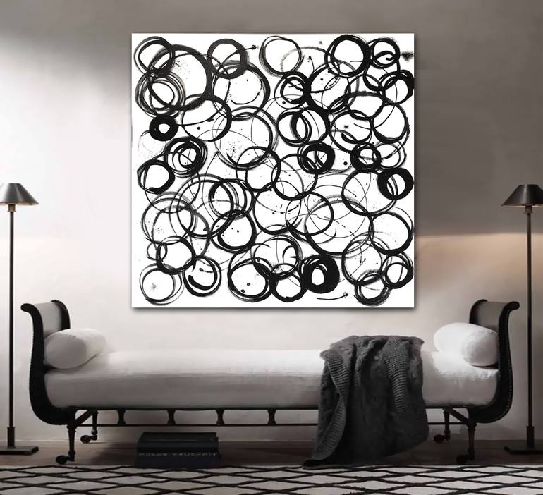 Original Abstract Painting by Linnea Heide