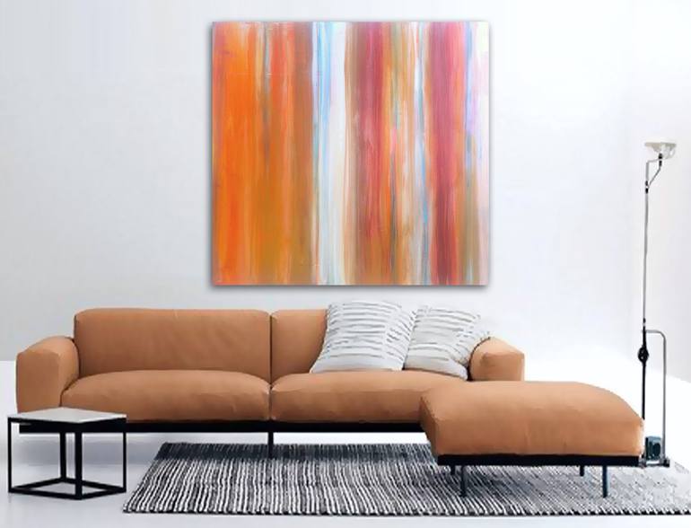 Original Abstract Expressionism Abstract Painting by Linnea Heide