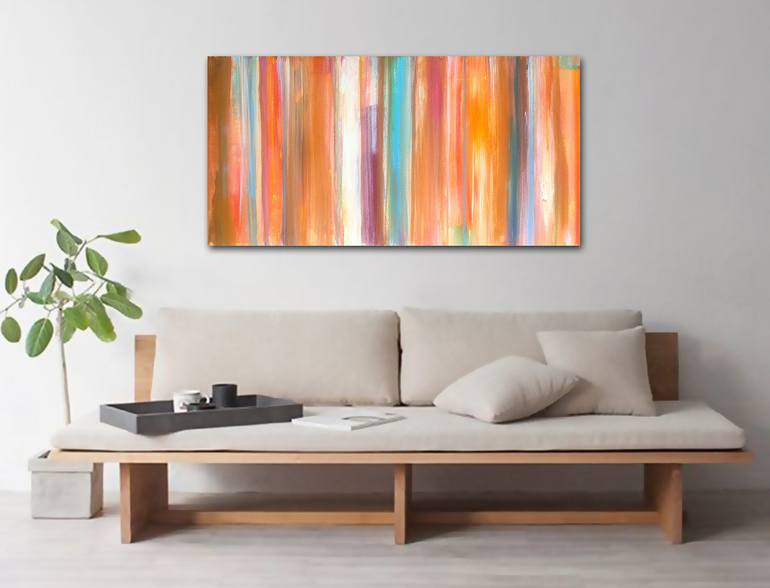 Original Abstract Painting by Linnea Heide