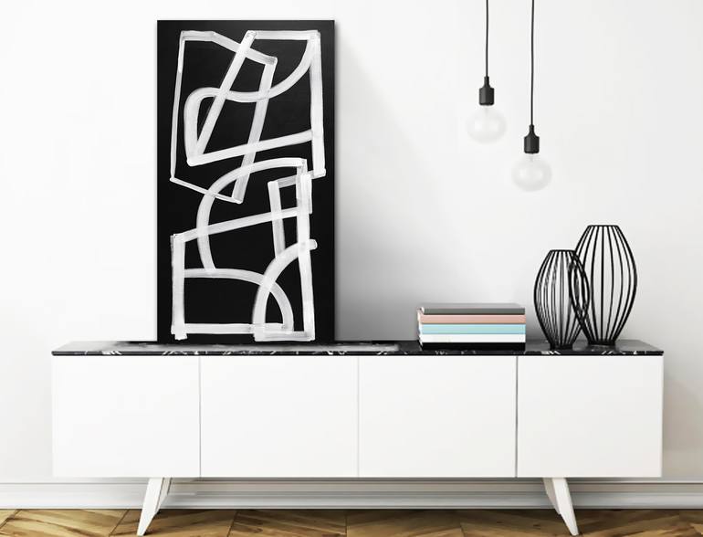 Original Abstract Painting by Linnea Heide