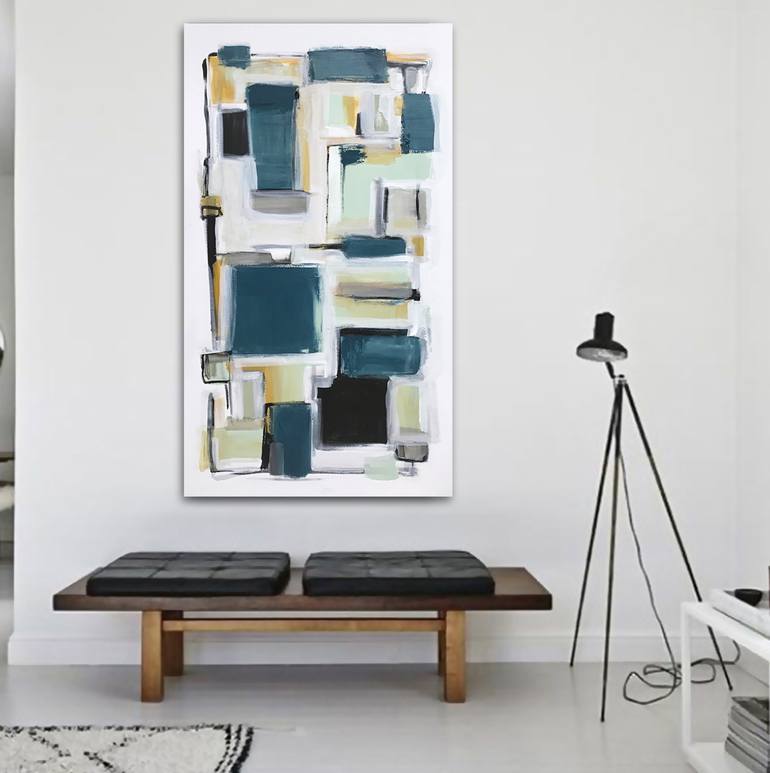 Original Abstract Painting by Linnea Heide