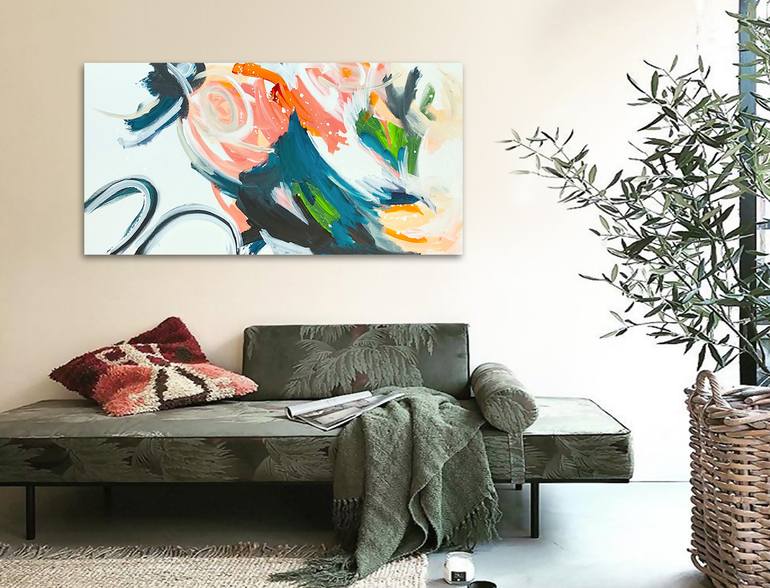 Original Abstract Painting by Linnea Heide