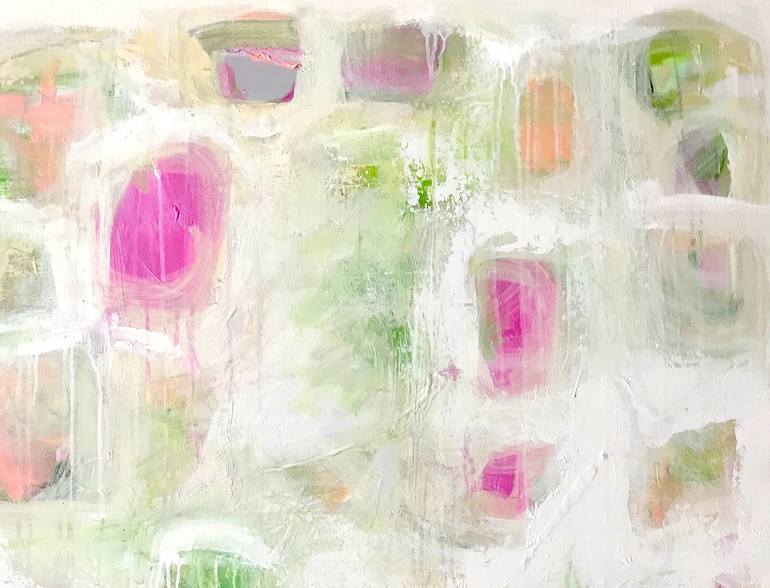Original Abstract Expressionism Abstract Painting by Linnea Heide